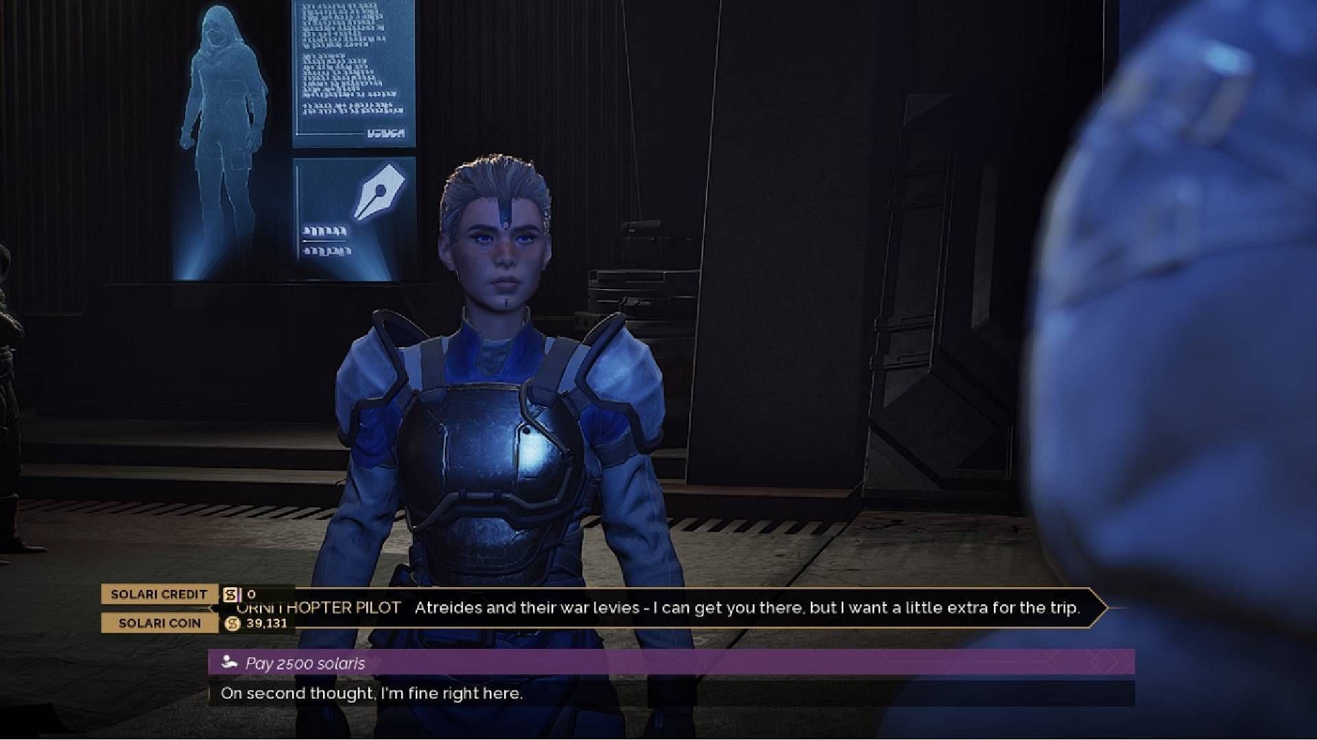 Use Solari Coin to fast travel (Image via Funcom)
